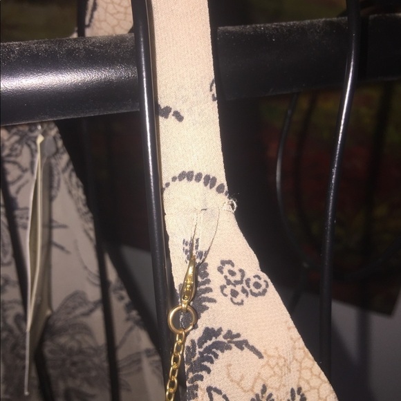 NWT Soulmates size medium floral sheer leggings‎ ned razor back summer flowy - Picture 5 of 10